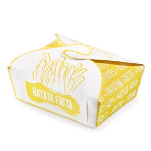 Caixa Cartão Batata Frita 12x12x5 - Emb. 100 Un