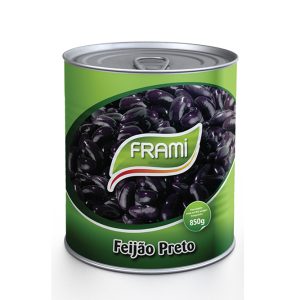 Feijão Preto Lata 2500 Grs - Un.