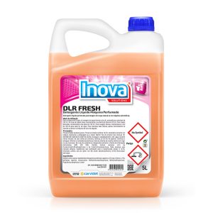INOVA DLR FRESH - Detergente Liquido Mãquina Perfumado - Emb. 5L