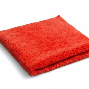 Pano Microfibras 40x40 VERMELHO - Emb. 10 Unds.