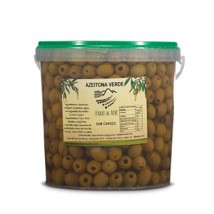 Azeitona Verde s/ Caroço - Balde 3Kgs