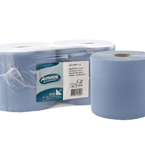 Bobine Industrial AMOOS AZUL 300MTS - Emb.2 Rolos