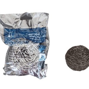 Esfregão de Aço Inox 40Gr. - Emb. de 10 Unidades