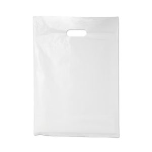 Saco BD Vazado Branco 25x35 c/ Ecovalor - Emb. 5Kg