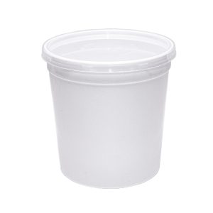 Embalagem Microondas Sopa Branca 1/2Litro - Pack 50 und